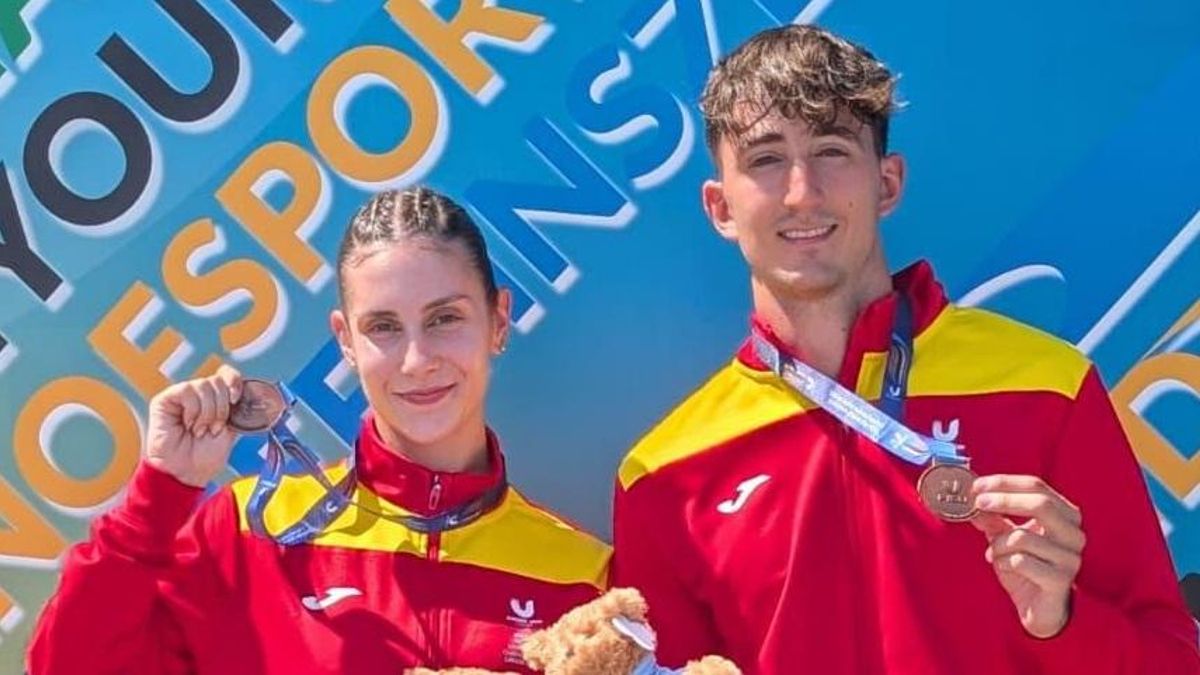 Carlos López ha conseguido una presea de bronce en el C2 500 metros en la modalidad mixta de piragüismo en el Mundial Universitario junto a la palista Sandra Royo, de la Politécnica de Madrid