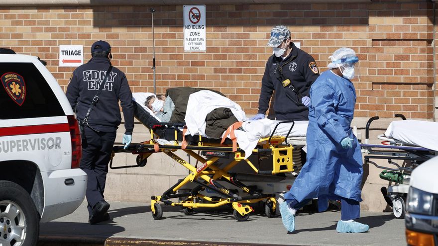 California es ahora el estado del país más golpeado por la pandemia, con 47.027 muertos, seguido por los de Nueva York (46.069), Texas (41.535), Florida (28.779), Pensilvania (23.190), Nueva Jersey (22.454), Illinois (22.121) y Ohio (16.346). EFE/Justin Lane/Archivo