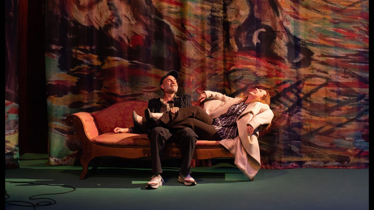 Momento de la representación de 'Tras el ensayo'