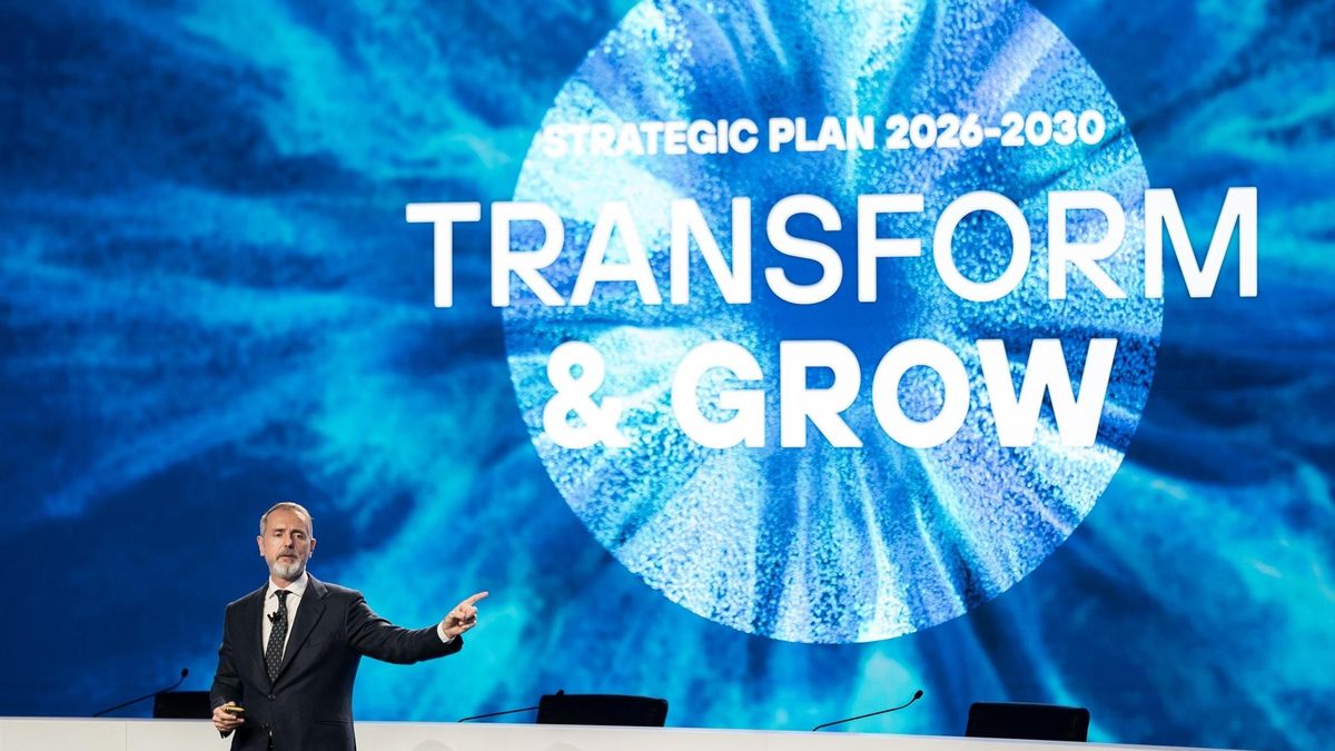 Marc Murtra, en la presentación del plan estratégico de Telefónica