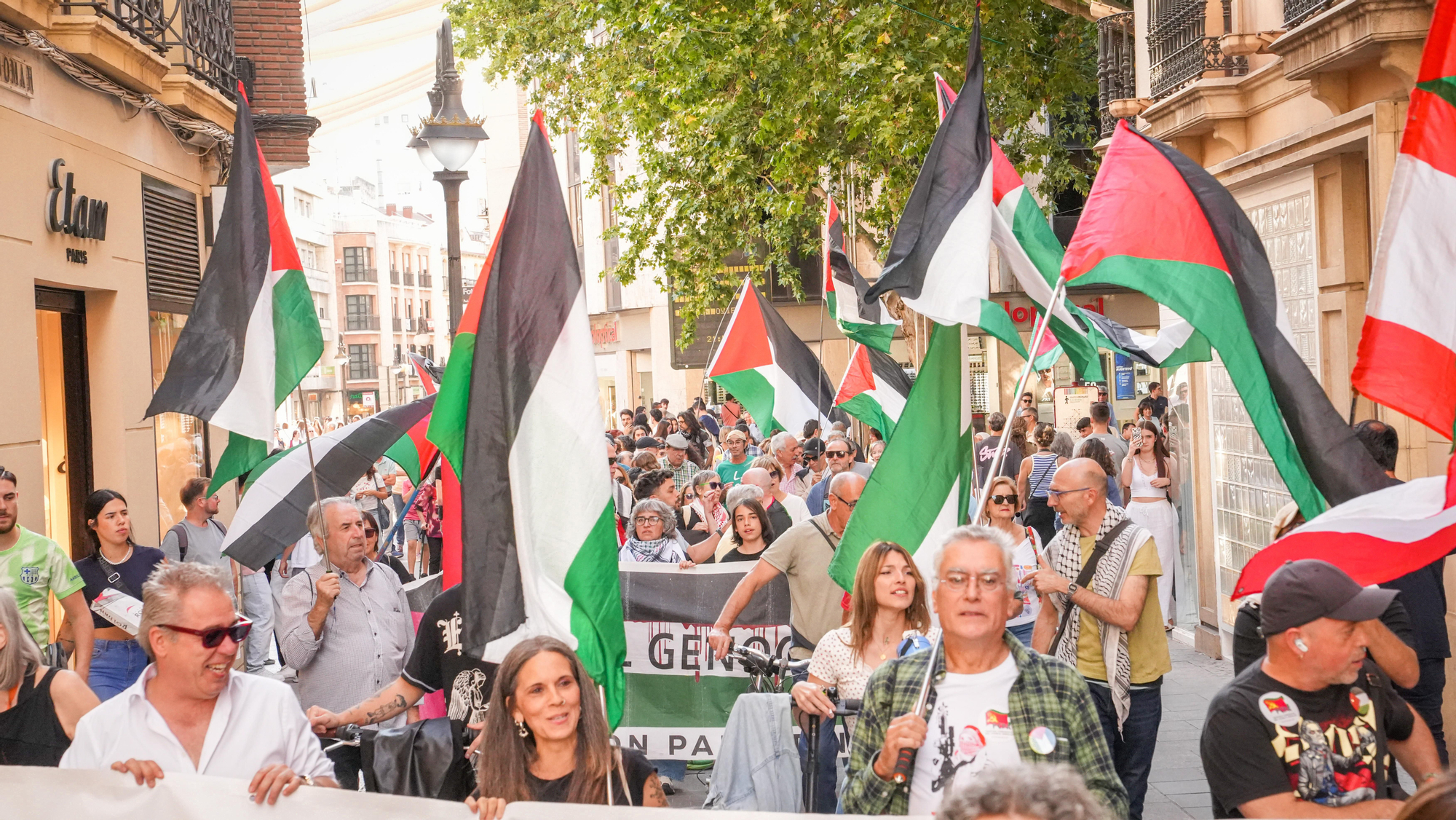 Manifestación de la Plataforma Córdoba con Palestina