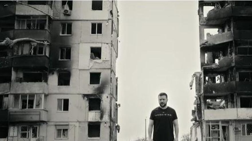 Zelenski conmemora el aniversario de la victoria contra el nazismo en la Segunda Guerra Mundial