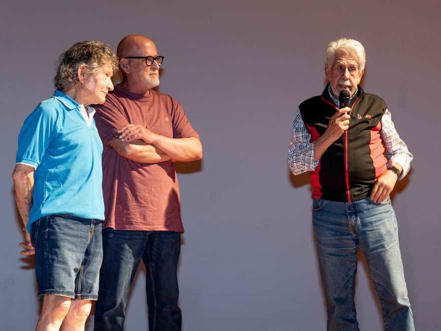 Carlos Soria, Pere Llorca  y Antonio Riaño
