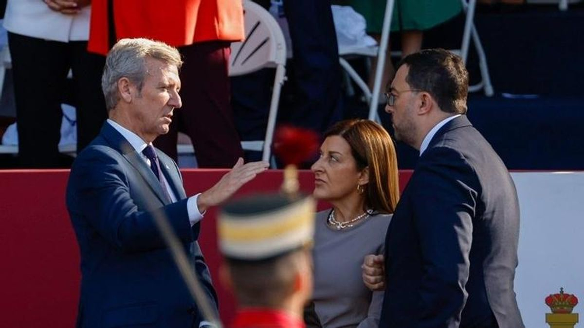 Buruaga reivindica en el Día de la Fiesta Nacional "la España de todos y lo que somos capaces de conseguir juntos"