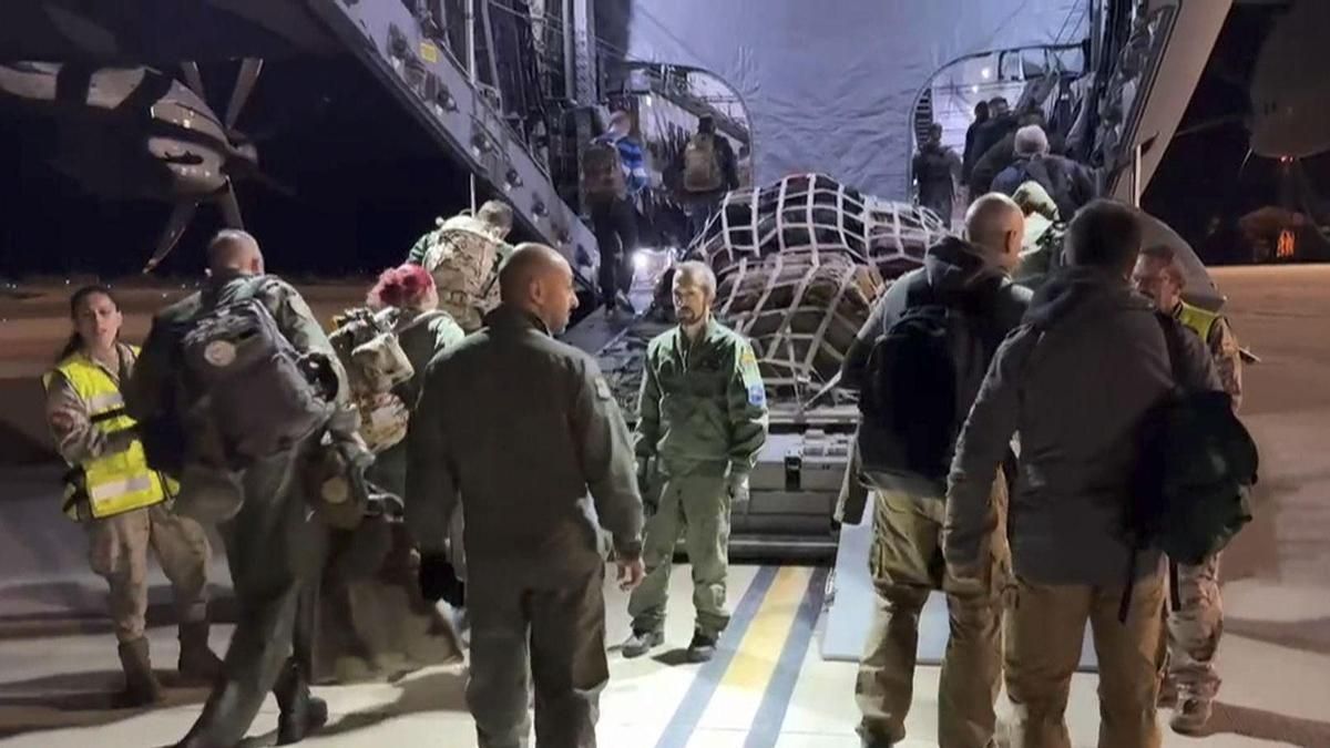 Primeras imágenes del operativo del Ejército 