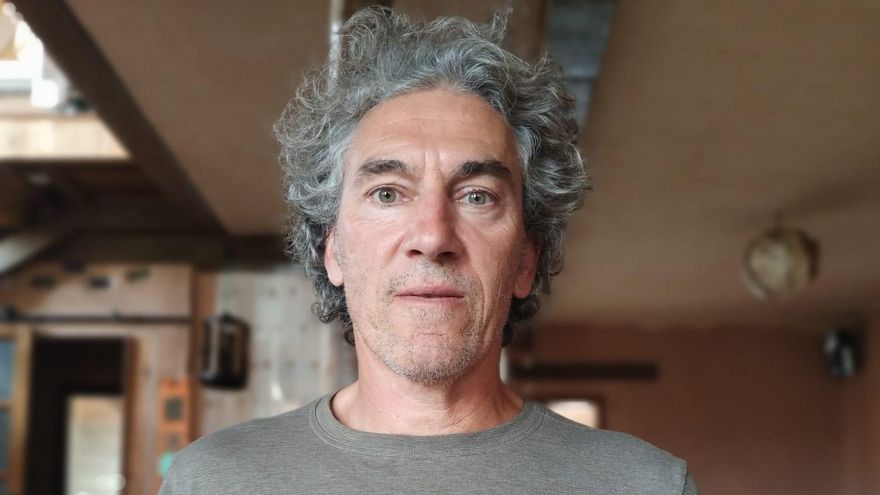 Roberto Rivas, este lunes, en Carballo.