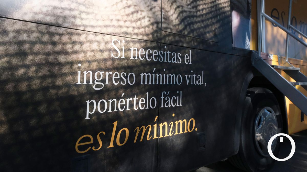 Autobus del ingreso Mínimo Vital en Córdoba