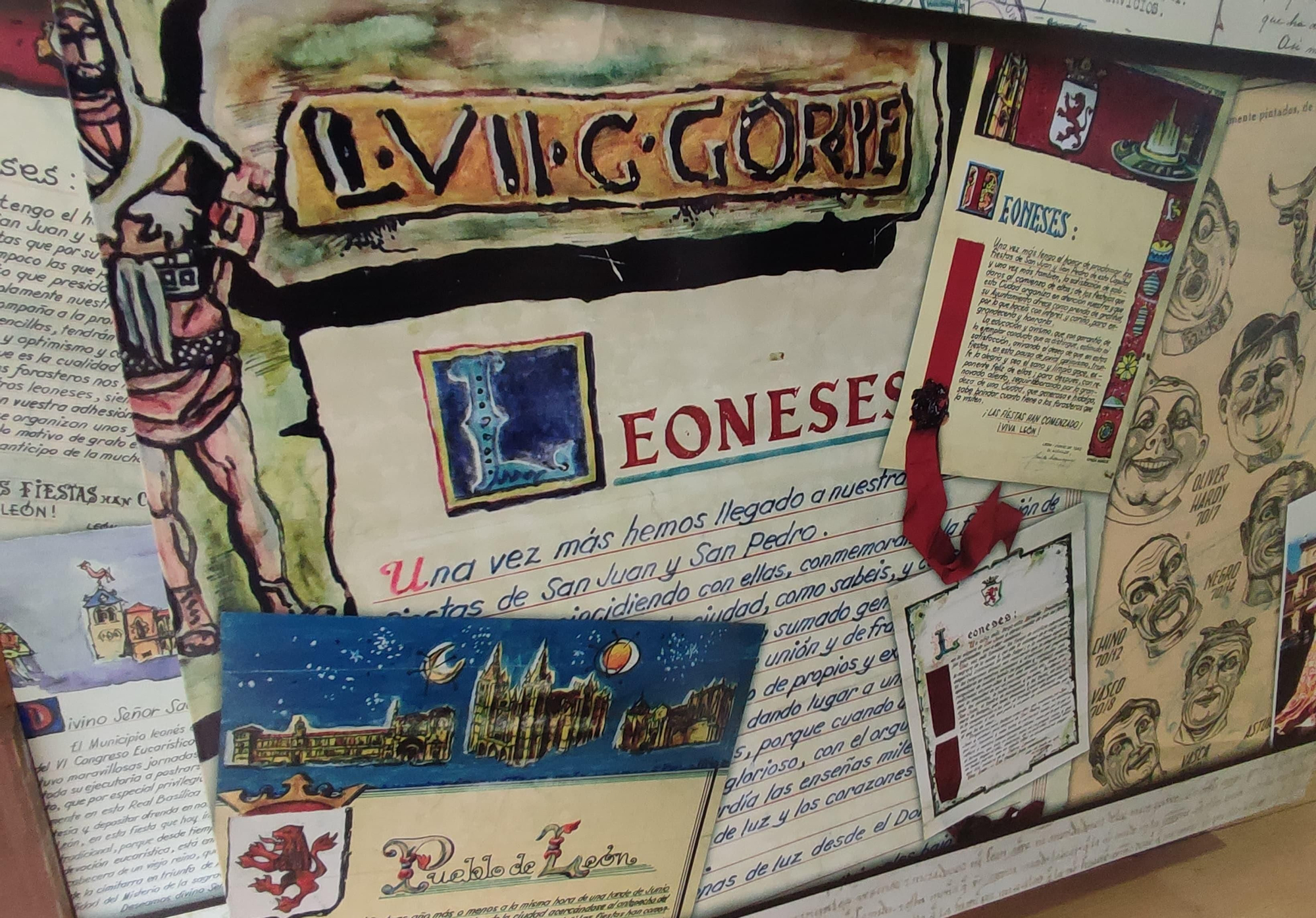 Los carteles de las fiestas de San Juan y San Pedro de León en tiempos sin IA