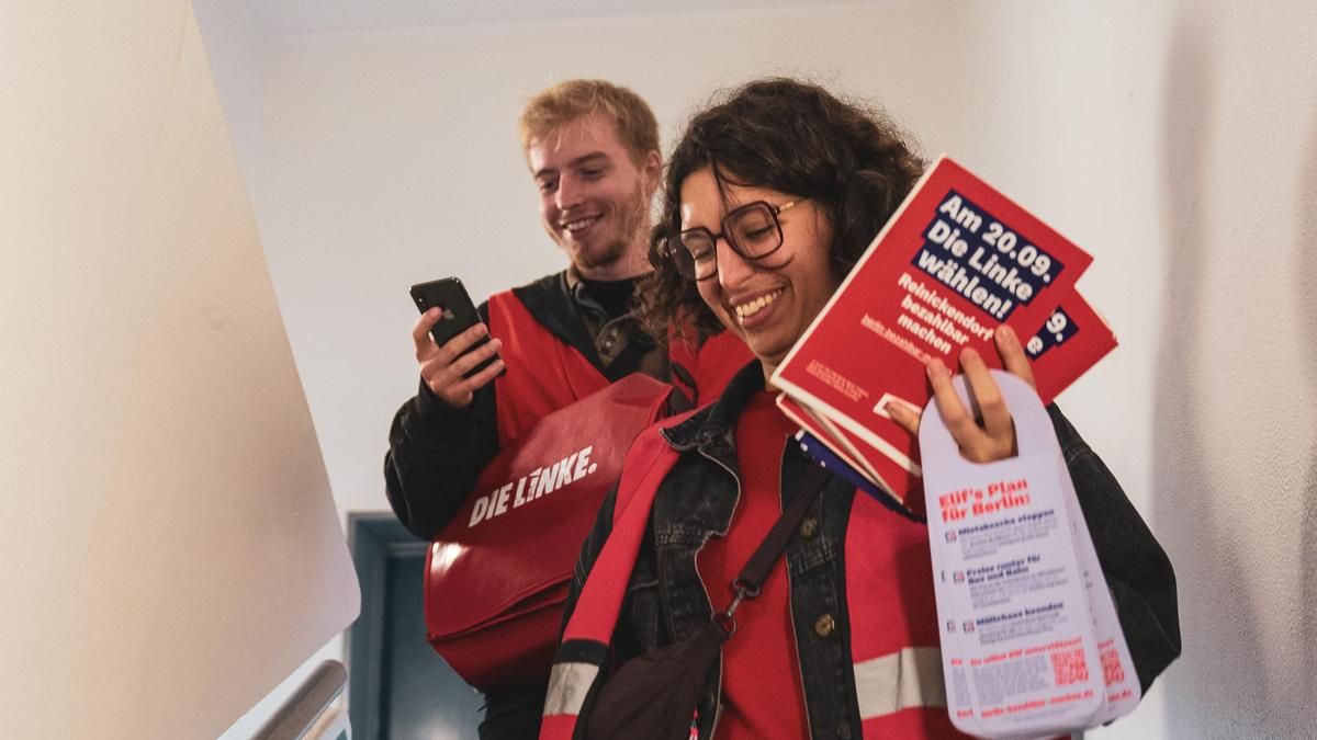 Los españoles elegidos para representar a Die Linke en Berlín: “Sí que hay manera de frenar a la ultraderecha”
