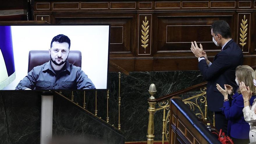 VÍDEO | El discurso íntegro de Zelenski en el Congreso de los Diputados