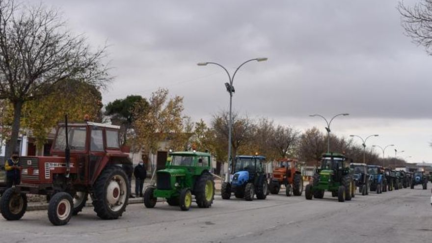Protesta en La Puebla de Almoradiel