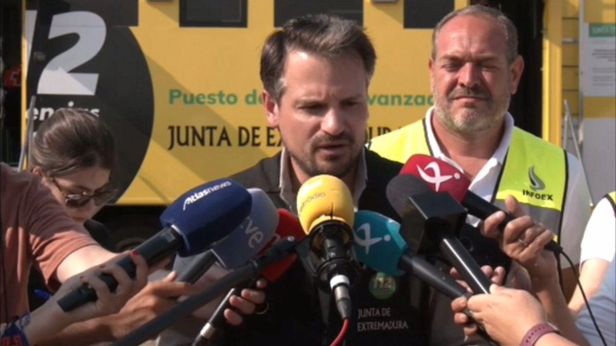 La Junta de Extremadura pide responsabilidad en el Valle del Jerte tras los fuegos provocados por agricultores para proteger sus cerezos