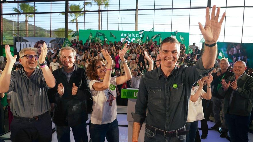 Sánchez digiere otro ataque a su familia y se sacude los dardos de Aldama para afrontar el trance electoral en Andalucía