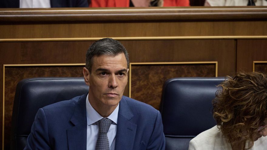 El presidente del Gobierno, Pedro Sánchez