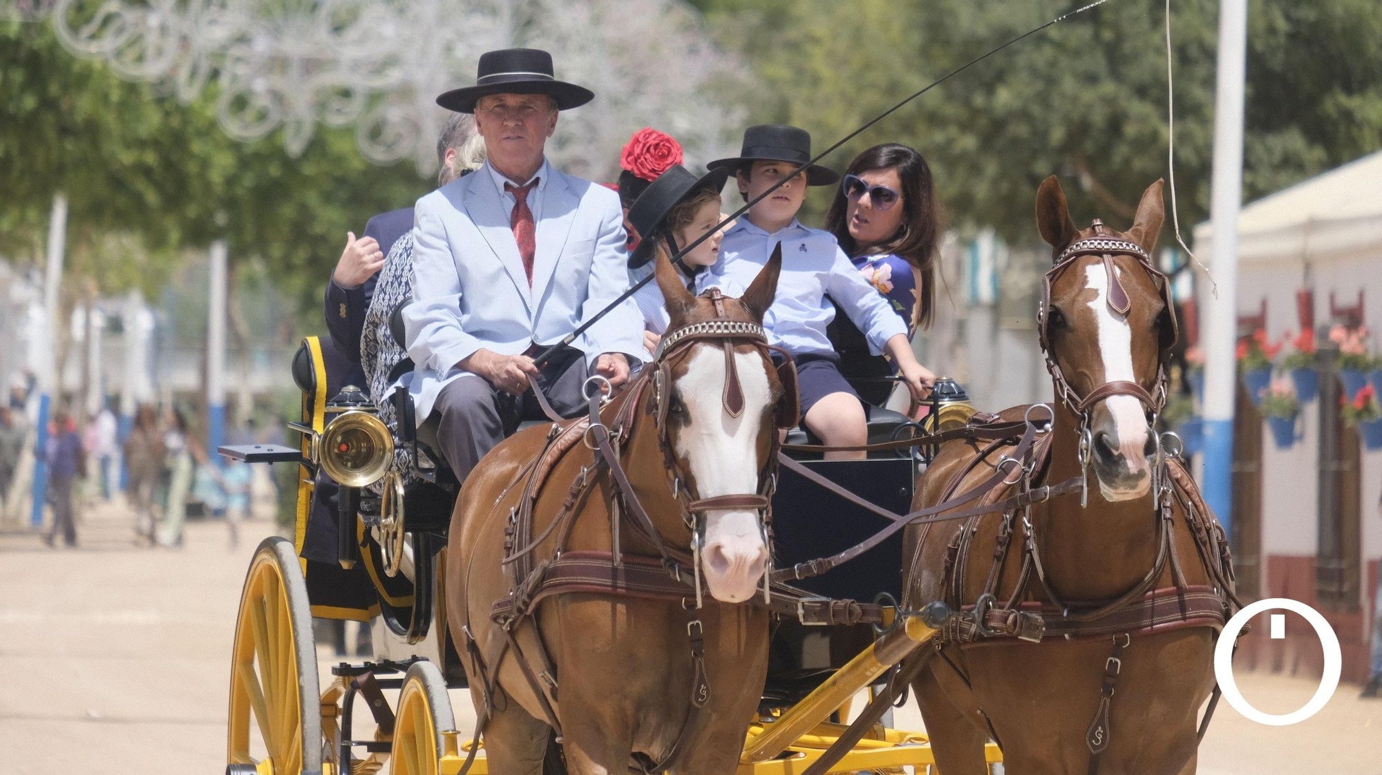 Ambiente de jueves en la feria de Córdoba.