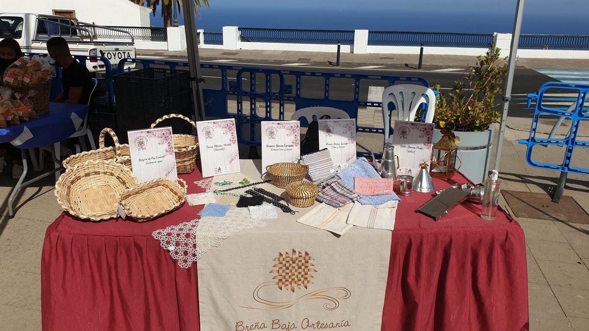 En la imagen, productos artesanos de los miembros de la Asociación El Telar.