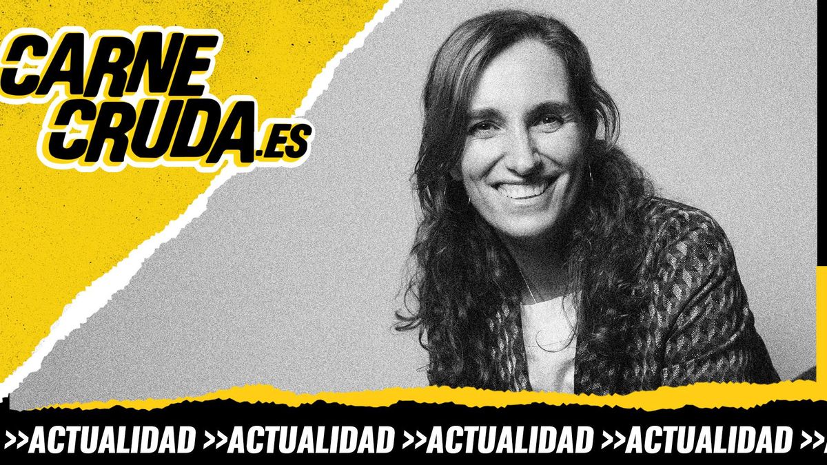 Mónica García, ministra de Sanidad, en Carne Cruda