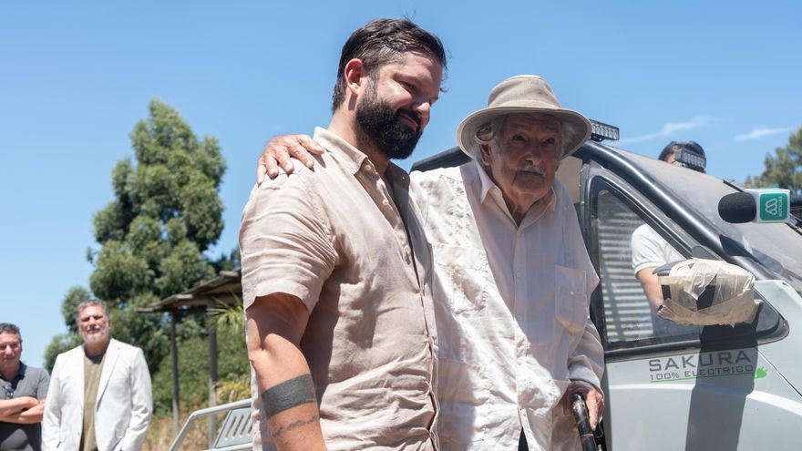 Boric: "Mujica deja la esperanza incombustible de que es posible hacer las cosas mejor"