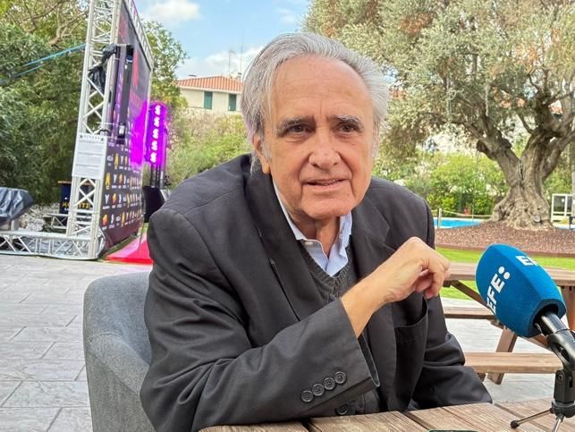 Joe Dante durante el encuentro con la prensa.