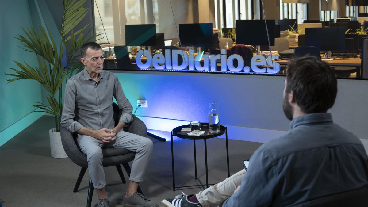 Maíllo, en la redacción de elDiario.es.