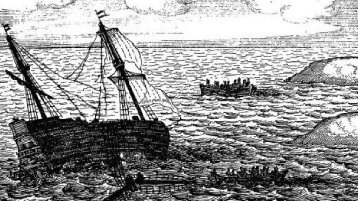 El naufragio del Batavia dejó a Cornelisz al mando