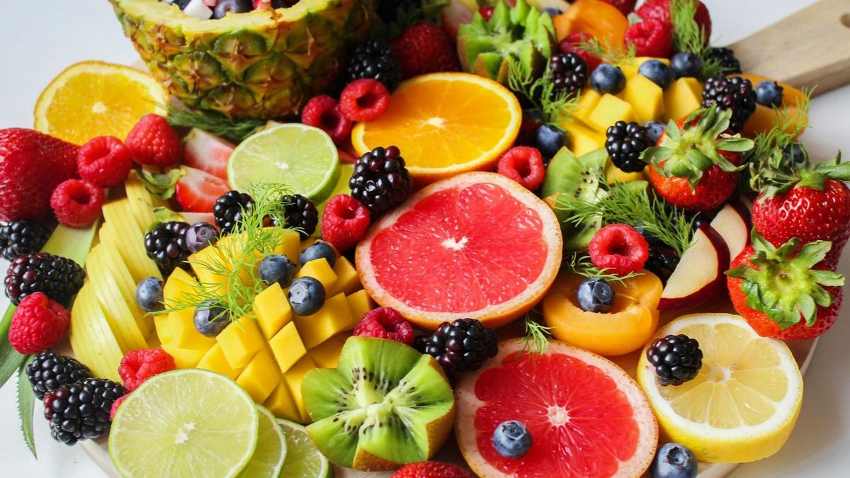 Llenar de frutas el calendario es una opción muy saludable y divertida