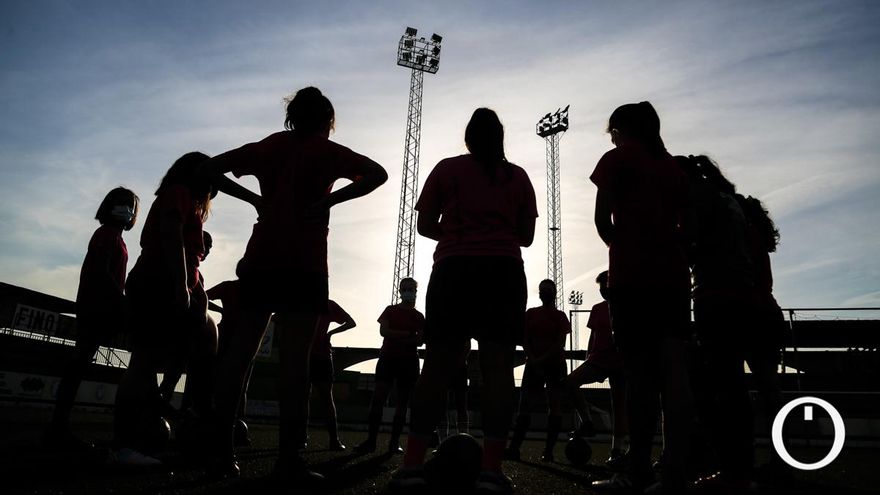 Entrenamiento del equipo Paquillo Moreno de Montilla