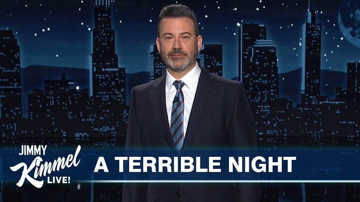 Jimmy Kimmel Reacts to Donald Trump Winning the Presidential Election