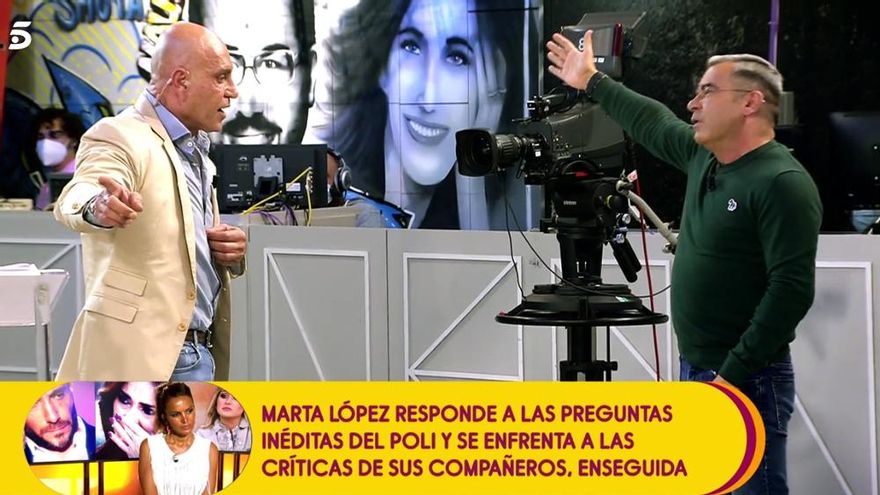 Jorge Javier Vázquez expulsa de 'Sálvame' a Kiko Matamoros: "Fuera, estás haciendo el ridículo"