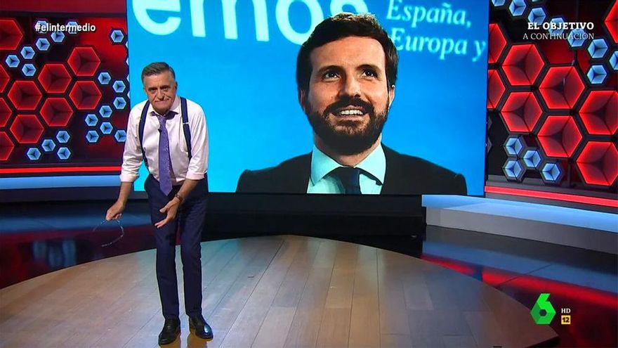 La recomendación de Wyoming a Casado tras ser imputado por bulos: "Si no puede evitar su carencia hacia la mentira..."