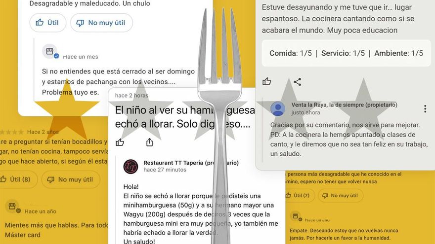 Clientes con pataletas y restaurantes que responden: peligros y perversiones de las reseñas de Internet