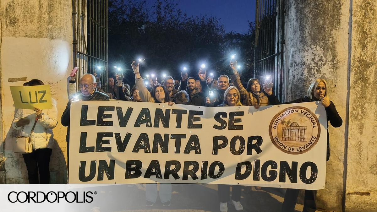 Vecinos de Levante protestan por la falta de alumbrado y seguridad en ...
