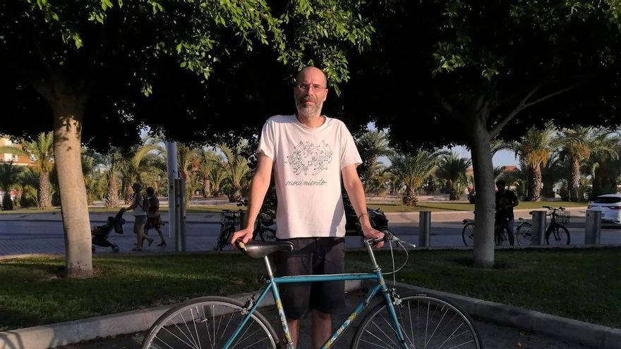 Jafet Pinedo, que fue denunciado por dos policías a los que se dirigió en valenciano.
