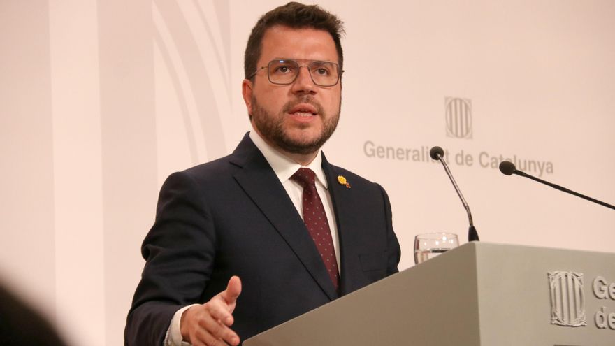 Aragonès inicia el proceso para diseñar la propuesta de referéndum que presentará al Estado