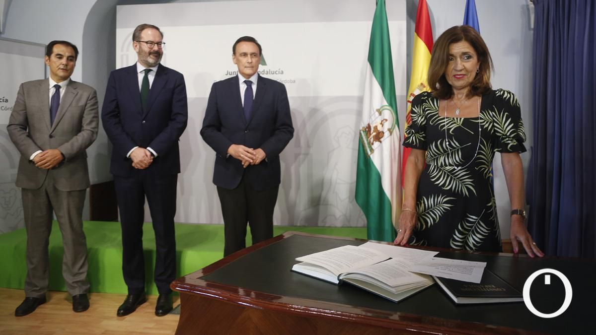 María Jesús Botella jura como delegada territorial de la Junta en Córdoba en 2022