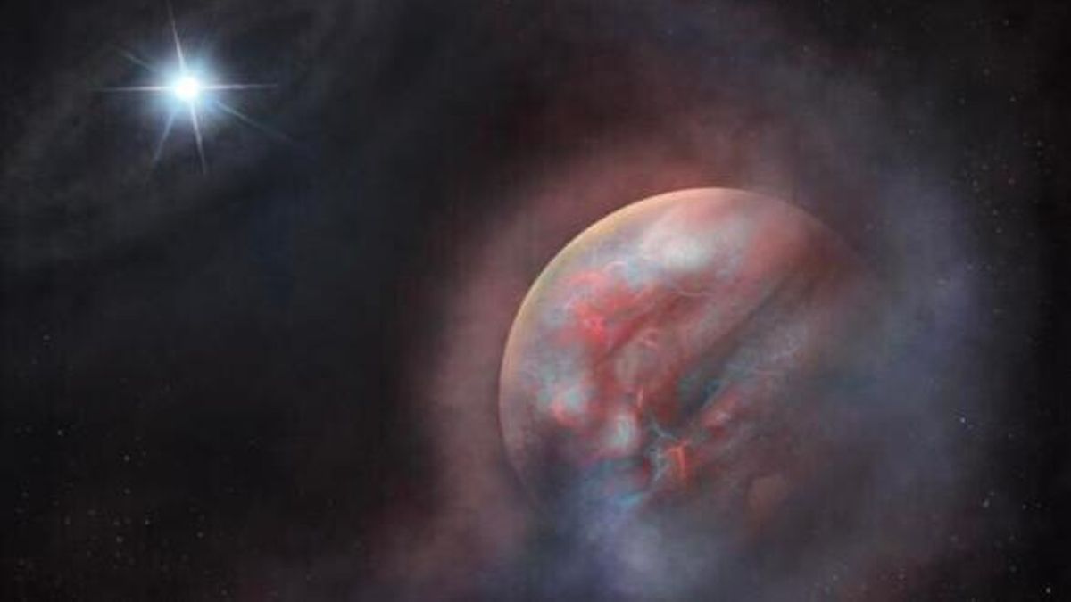 Descubren un planeta que nació después de la muerte de su propia estrella
