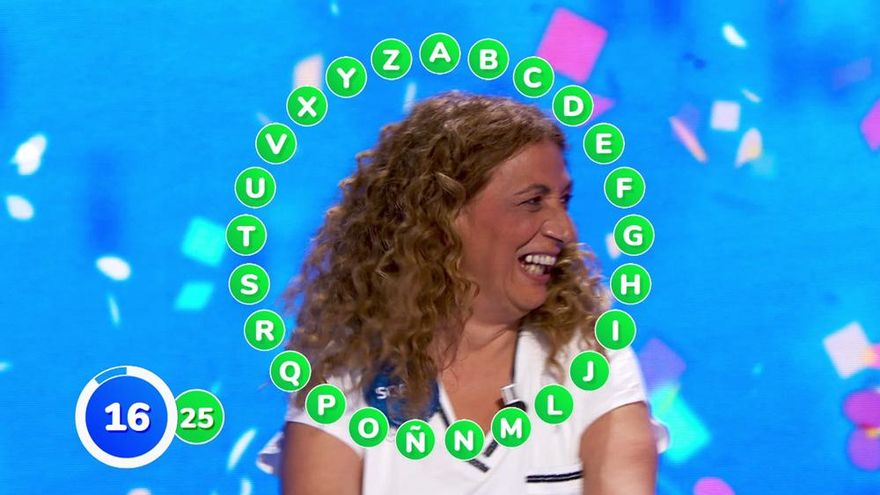 Sofía Álvarez completa El Rosco más igualado de la historia de 'Pasapalabra' y gana su bote de 466.000 euros