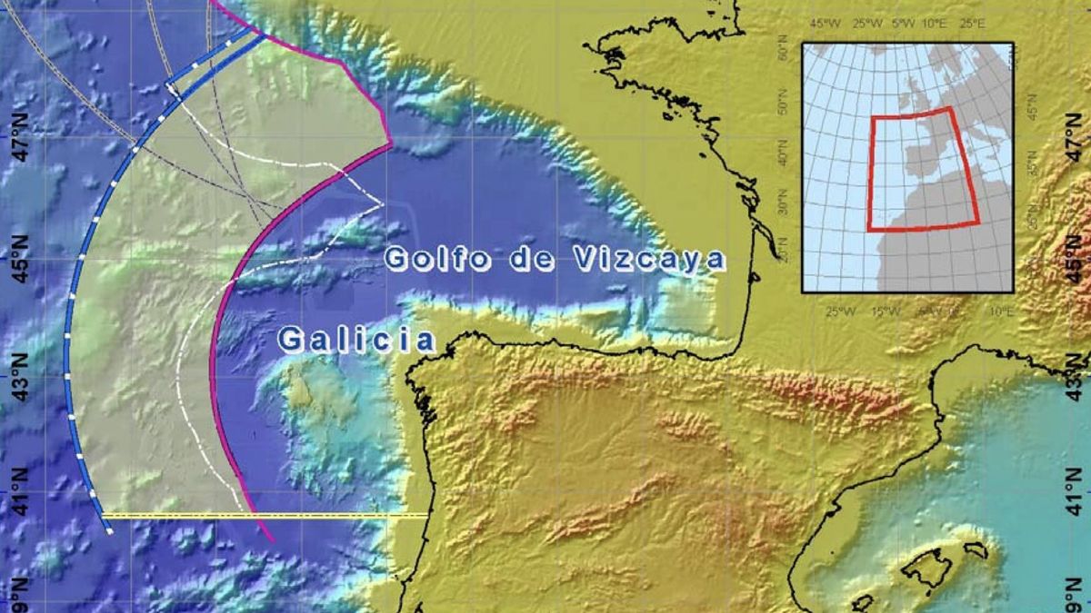 Galicia gana bajo el océano un territorio del tamaño de Extremadura con metales, tierras raras y bidones radiactivos