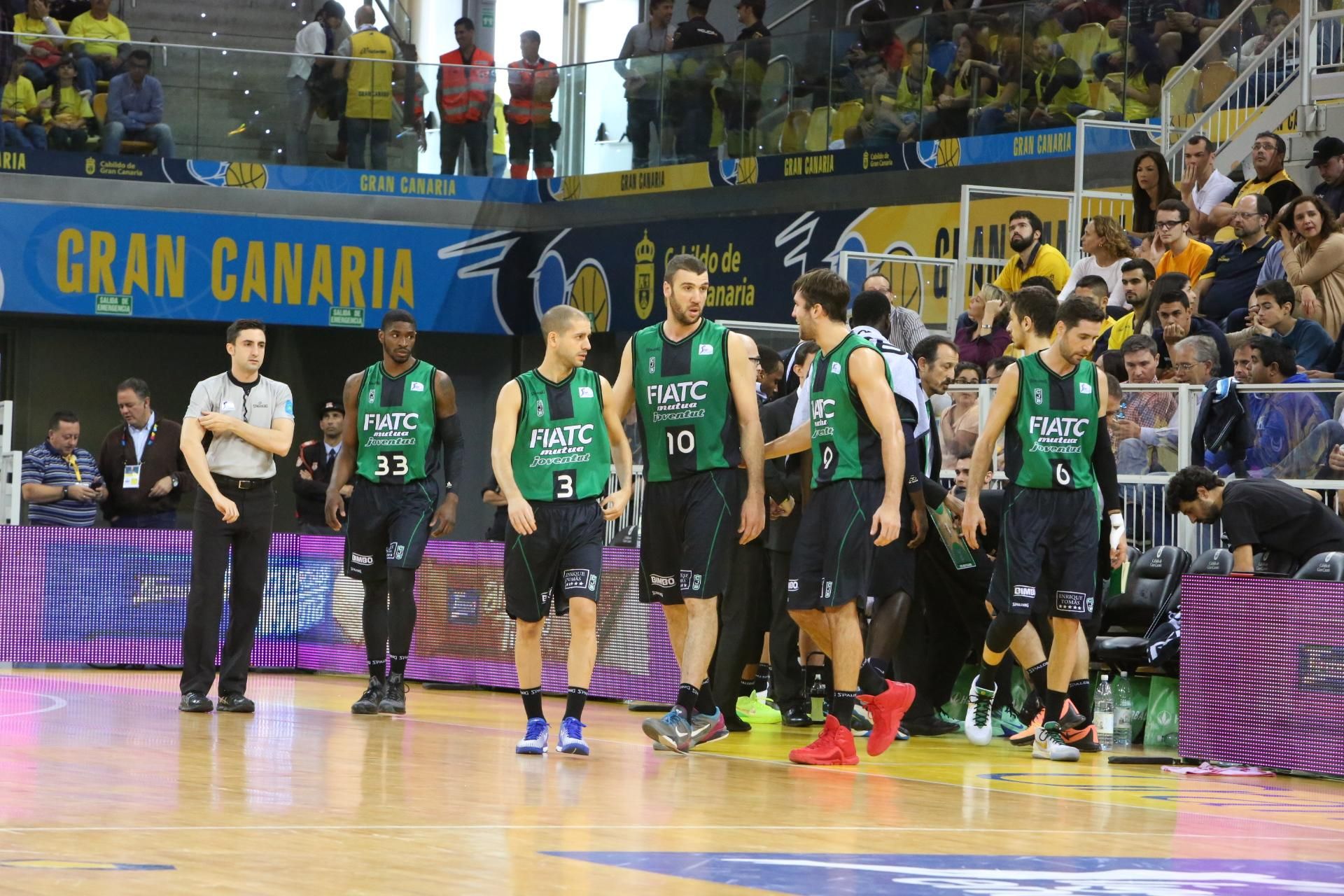 Partido entre el Herbalife Gran Canaria y el FIAT Joventud disputado en el Gran Canaria Arena.