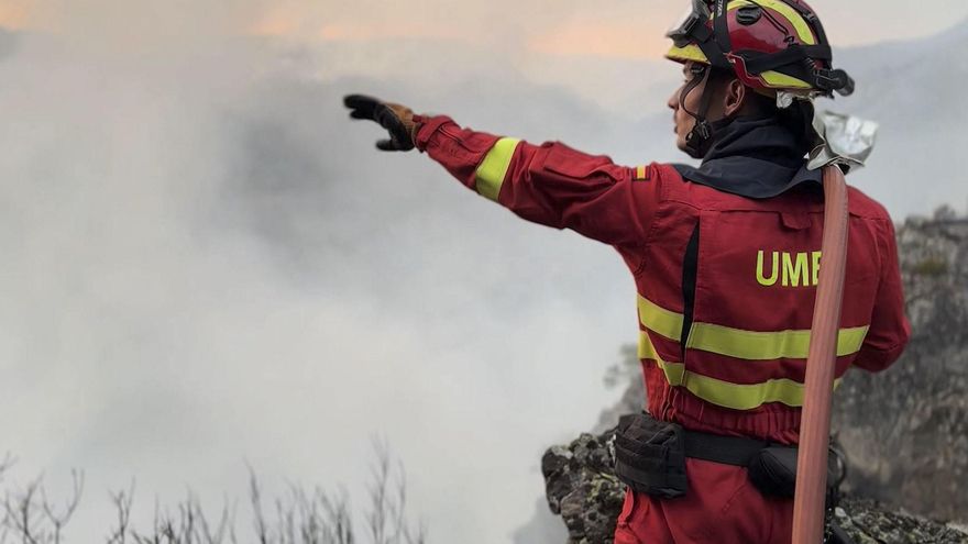Declaran la "alarma extrema" por incendios en 37 municipios de León, Zamora y Palencia
