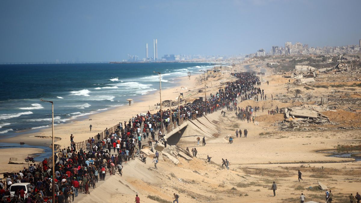 "Es como si hubiera caído una bomba atómica": los palestinos regresan a sus hogares y se encuentran con la desolación