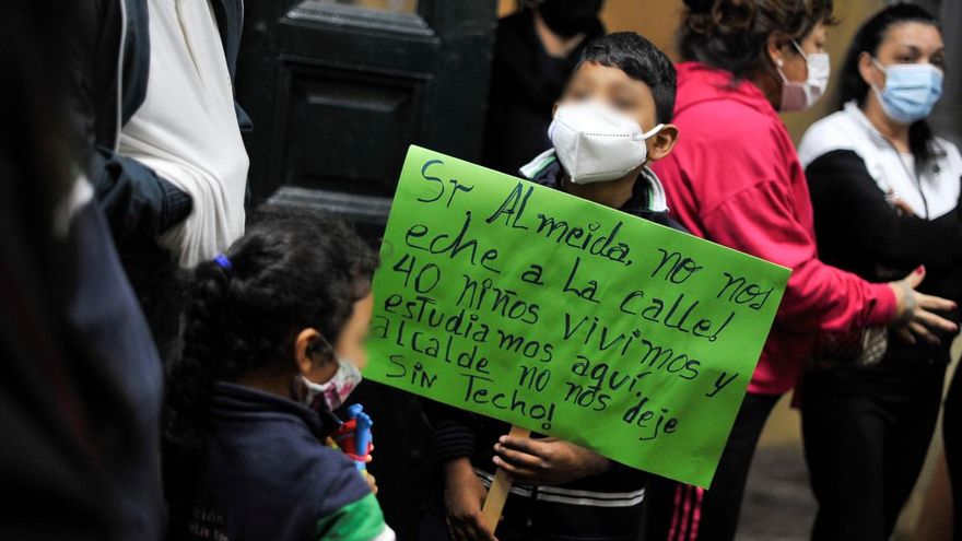 "Sr Almeida, no nos eche a la calle"