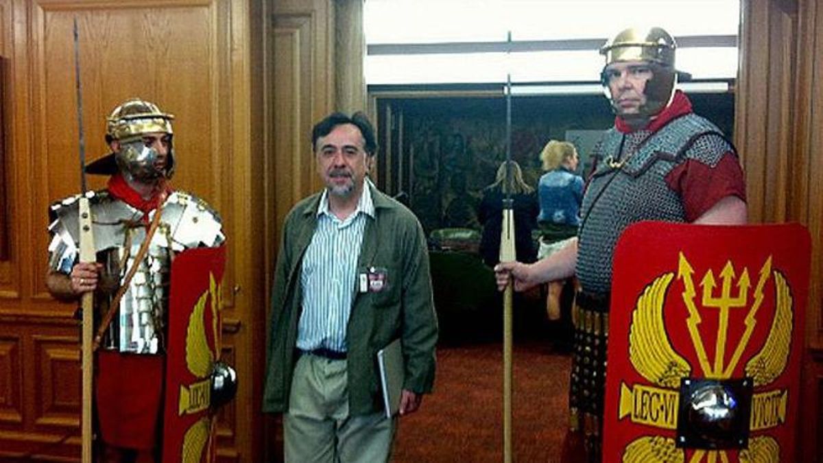 Emilio Campomanes relatará este miércoles en Santibáñez de la Isla como fue el fin de Roma en León