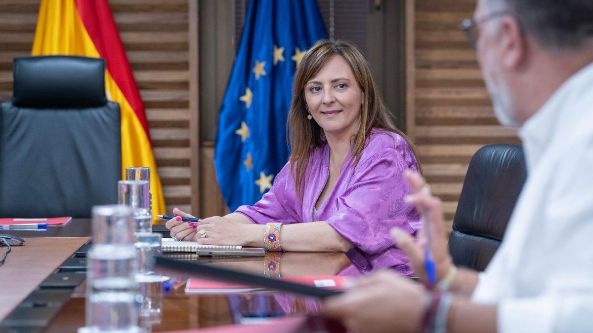 Nieves Lady Barreto, consejera de Presidencia, Administraciones Públicas, Justicia y Seguridad del Gobierno de Canarias.
