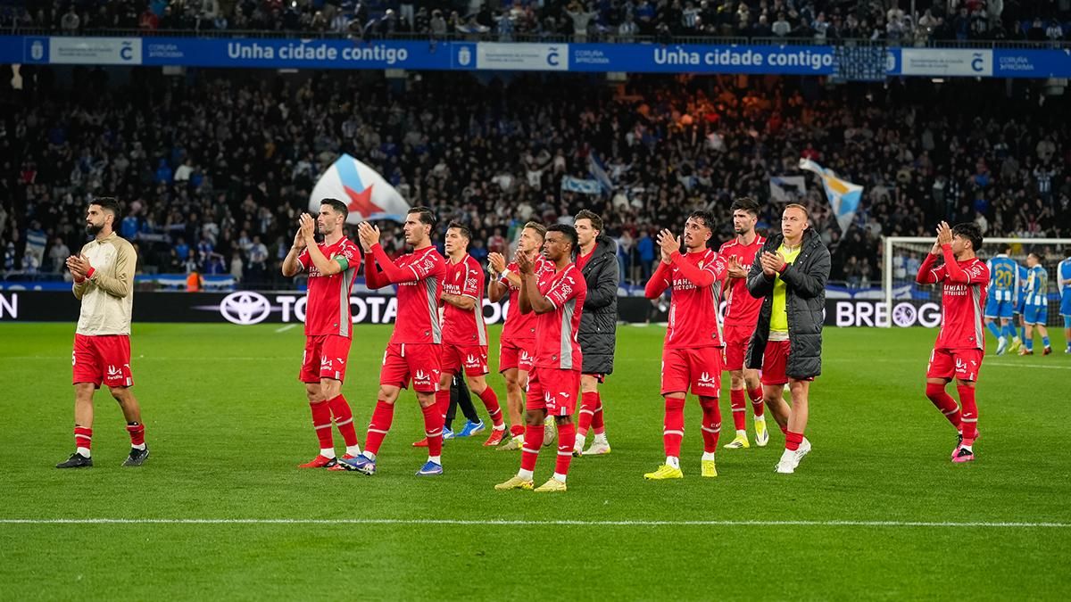 Las imágenes del RC Deportivo de La Coruña - Córdoba CF