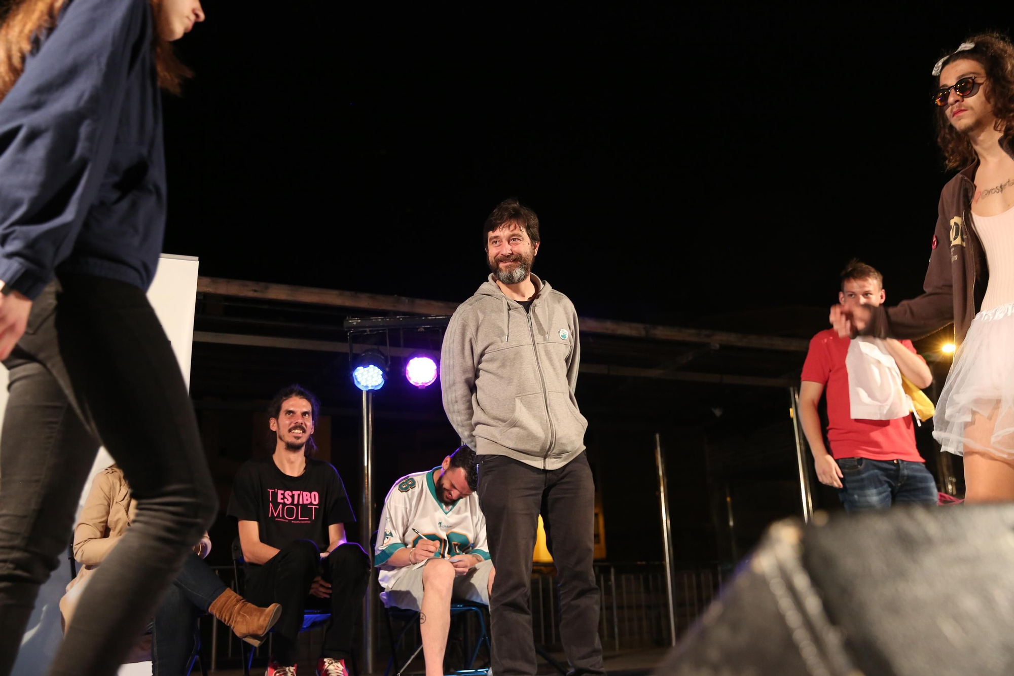 Batalla de gallos organizada por Podemos Canarias