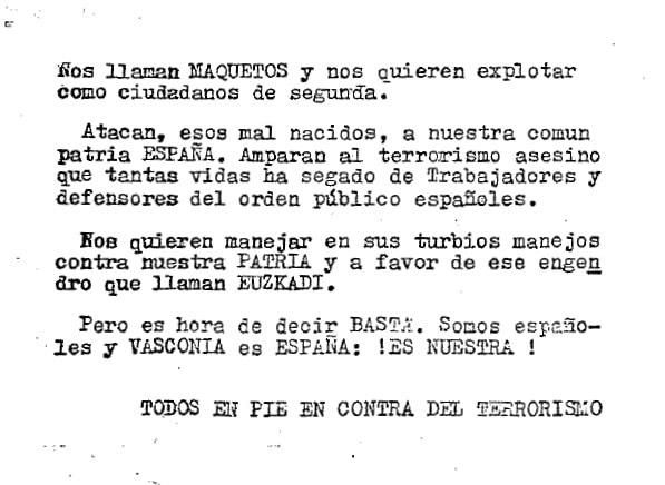 "Vasconia es España"