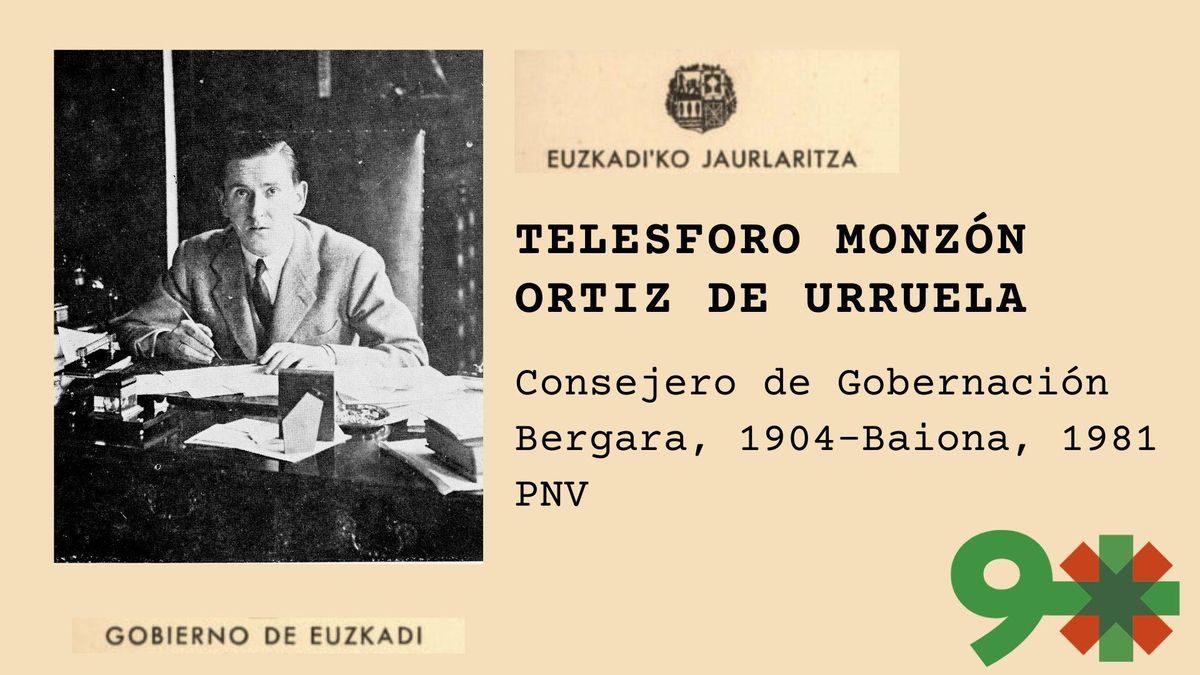 Telesforo Monzón Ortiz de Urruela, de la 'mili' en la Guardia Real al PNV más conservador para acabar fascinado por ETA y liderando HB