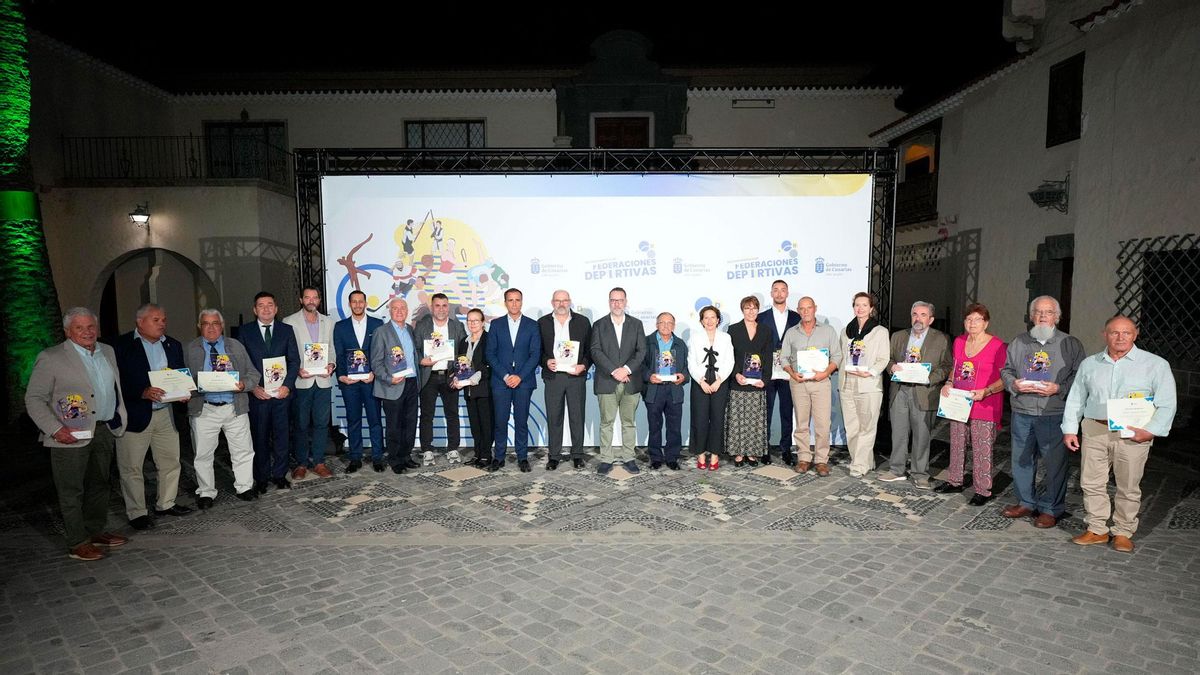 Canarias rinde homenaje a la labor de sus federaciones deportivas