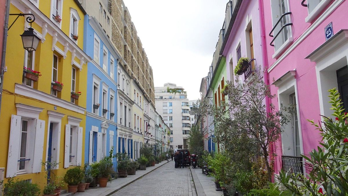 Un trocito de la Provenza en París; Rue Crémieux.